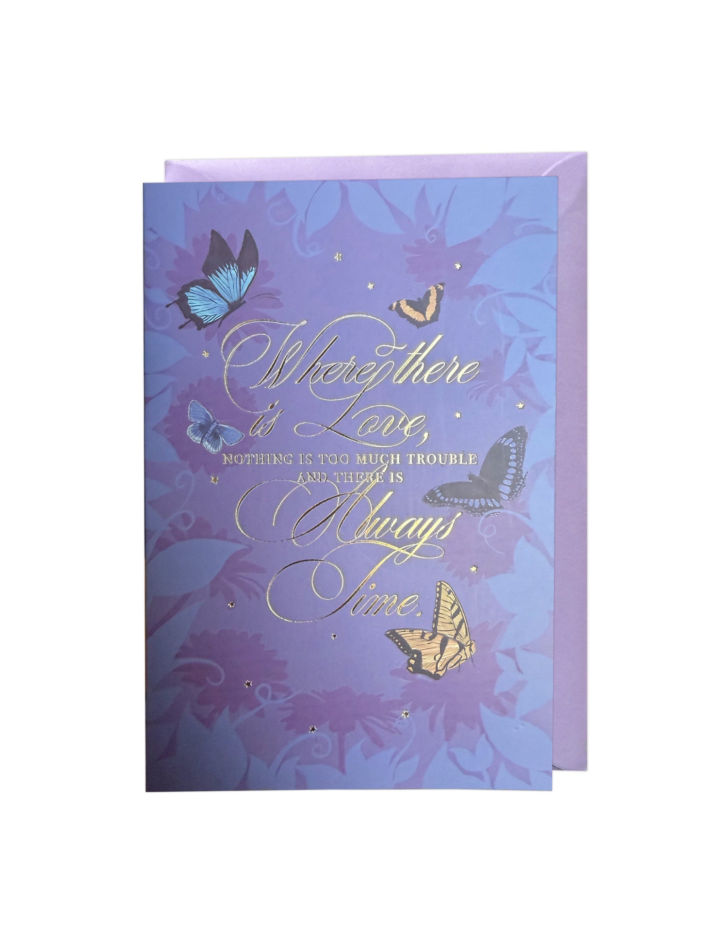 Where there is love greeting card